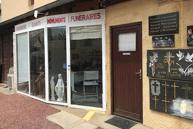 Marbrerie Charlieu - Santi - pompes funèbres Charlieu